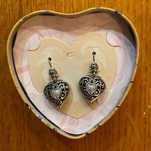 Brighton Reno Heart Leverback Earrings